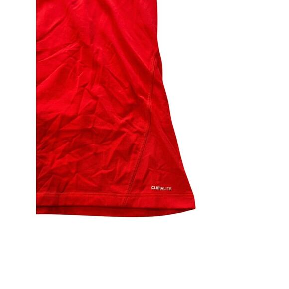 Adidas Climalite Long Sleeve Athletic Women's Hooded 1/4 Zip Jacket Size L - Picture 4 of 7